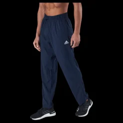 Online adidas AEROREADY Essentials Stanford Open Hem Embroidered Small Logo Tracksuit Bottoms Legend Ink Blå