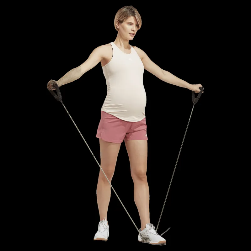 adidas AEROREADY Train Essentials Slim-Fit Tank Top (Maternity) Wonqua/White Vit Sale