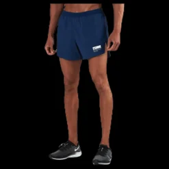 Discount Nike AeroSwift 4in Short Brs Blue Blå