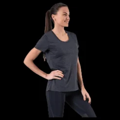 Salomon Agile Ss Tee Grey Lila Outlet
