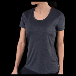 Salomon Agile Ss Tee Grey Lila Outlet