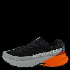 Merrell Agility Peak 5 Black/tangerine Svart New