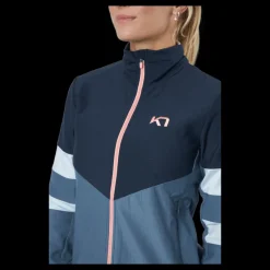 Online Kari Traa Agnes Full Zip Midlayer Marin Blå