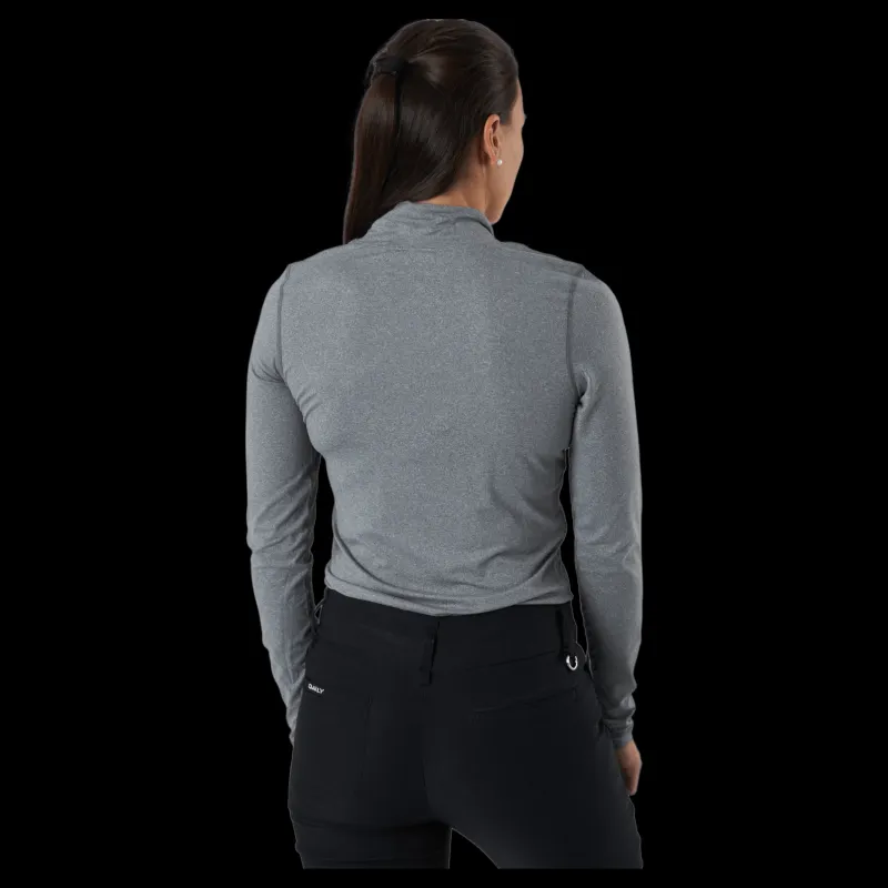 Online Daily Sports Agnes Ls Mock Neck Granite Grå