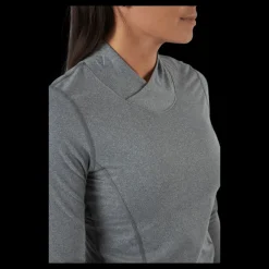 Online Daily Sports Agnes Ls Mock Neck Granite Grå
