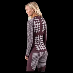 Wyte Agnes Top Purple/Brown Lila och Brun Discount