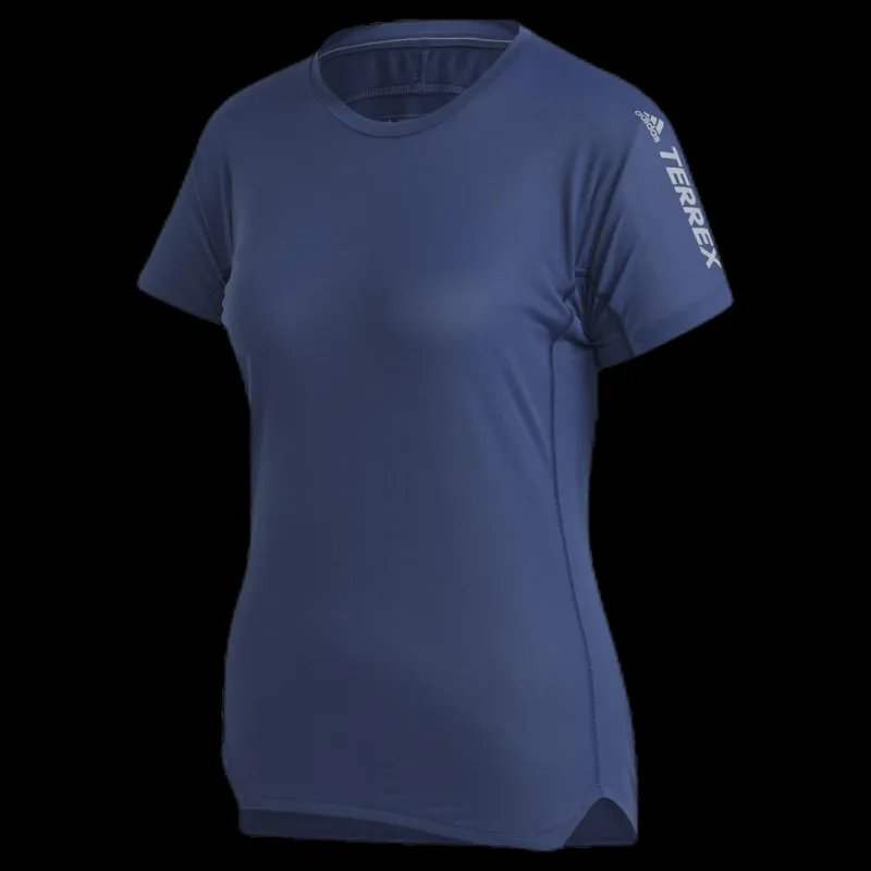 adidas Agravic All Tee Blue Blå Outlet
