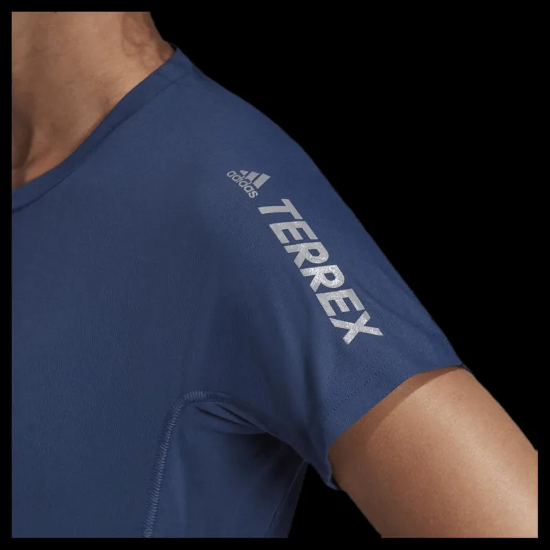 adidas Agravic All Tee Blue Blå Outlet