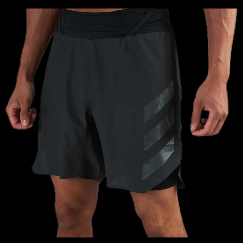 Outlet adidas Agravic 2in1 Short Black Svart