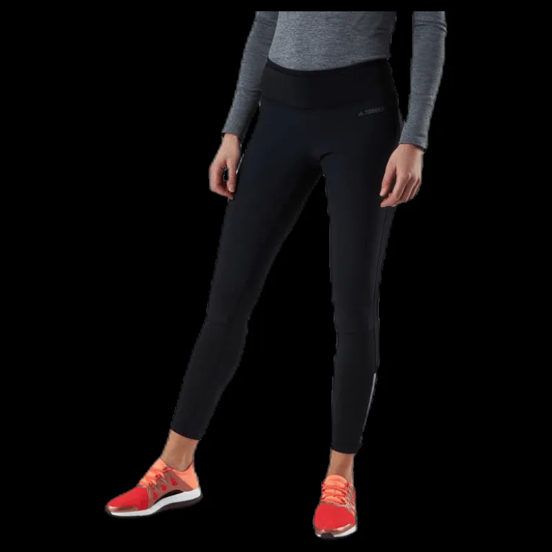 Clearance adidas Agravic Trail Running Tights Black Svart