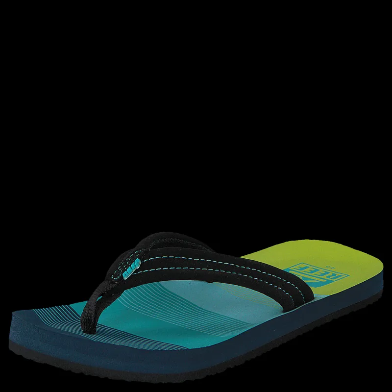 Reef Ahi Aqua/Green Turkos och Blå New