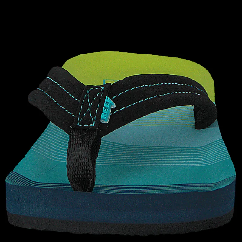 Reef Ahi Aqua/Green Turkos och Blå New