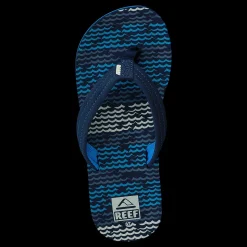 Reef Ahi Blue Horizon Waves Blå