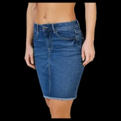 Outlet Pieces Aia Mw Dnm Skirt Blue Blå