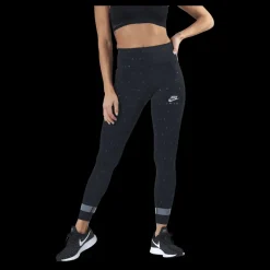 Discount Nike Air 7/8 Tights Black Svart