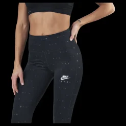 Discount Nike Air 7/8 Tights Black Svart
