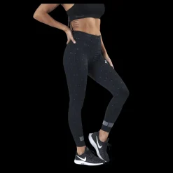 Discount Nike Air 7/8 Tights Black Svart