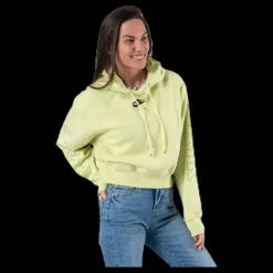 Discount Nike Air Fleece Hoodie Green Grön