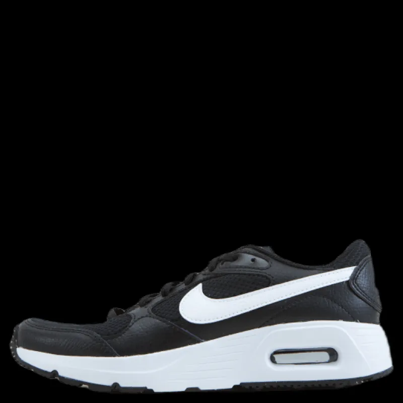 Nike Air Max SC Big Kids' Shoe BLACK/WHITE-BLACK Svart Sale
