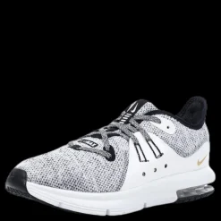 Nike Air Max Sequent 3 PS White/Black Vit och Svart New