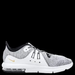 Nike Air Max Sequent 3 PS White/Black Vit och Svart New