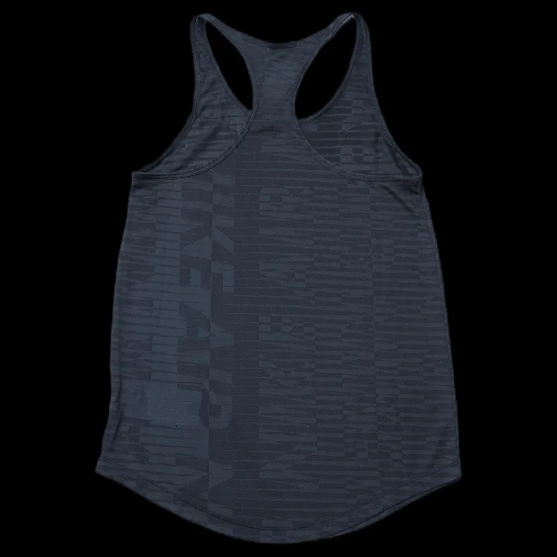 Clearance Nike Air Running Tank Black/Grey Svart