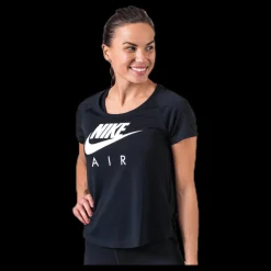 Nike Air SS Mesh Top White/Black Svart Sale