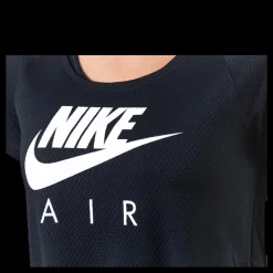 Nike Air SS Mesh Top White/Black Svart Sale