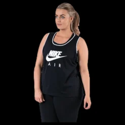 Nike Air Tank Plus White/Black Svart Outlet