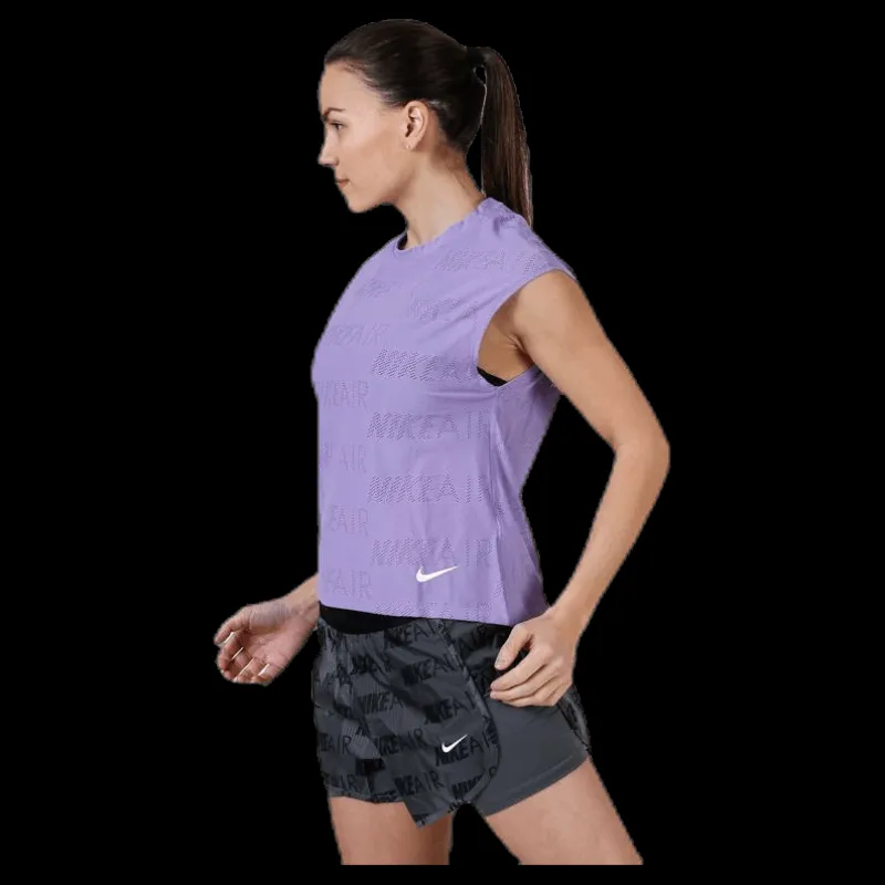 New Nike Air Top SS Purple Lila