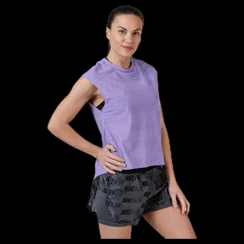 New Nike Air Top SS Purple Lila