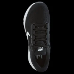 Outlet Nike Air Zoom Structure 24 Women's Road Running Shoes BLACK/WHITE Svart