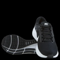 Outlet Nike Air Zoom Structure 24 Women's Road Running Shoes BLACK/WHITE Svart