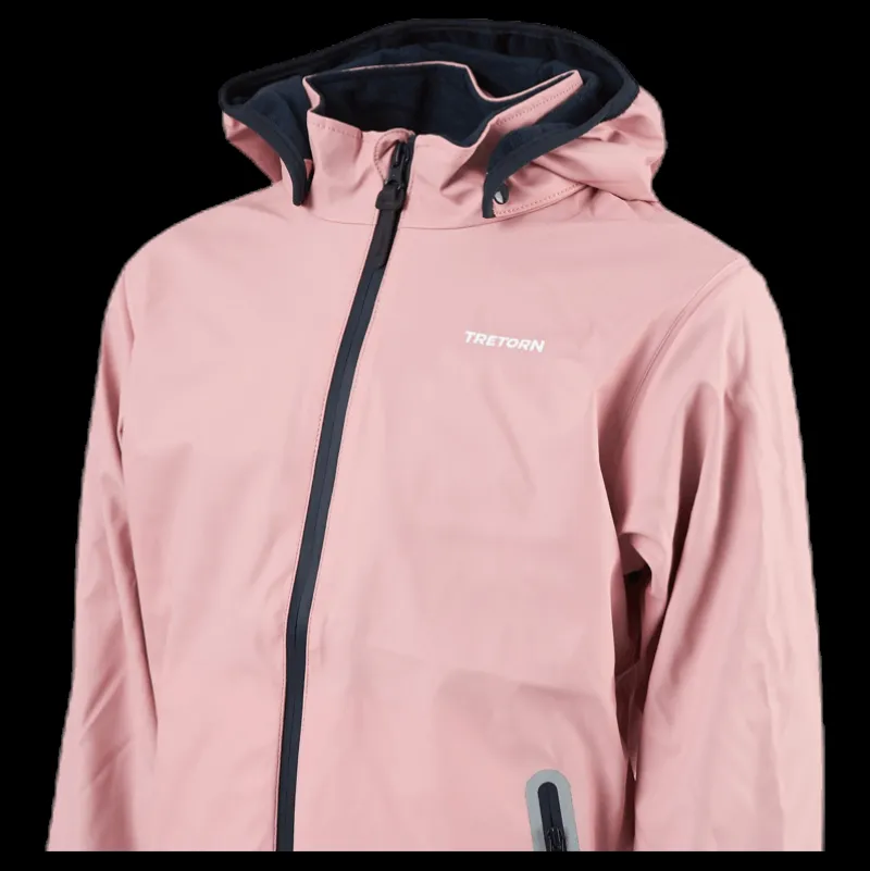 Hot Tretorn Aktiv Fleece-Lined Rain Jacket Pink Rosa