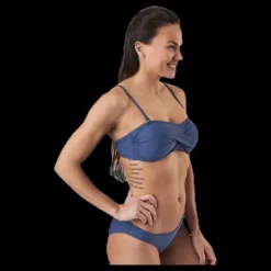 Waikani Beachwear Alani Bandeau Blue Blå