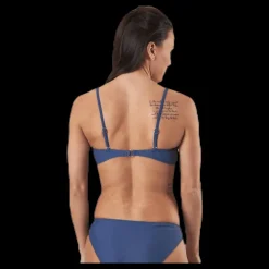 Waikani Beachwear Alani Bandeau Blue Blå