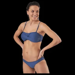 Waikani Beachwear Alani Bandeau Blue Blå