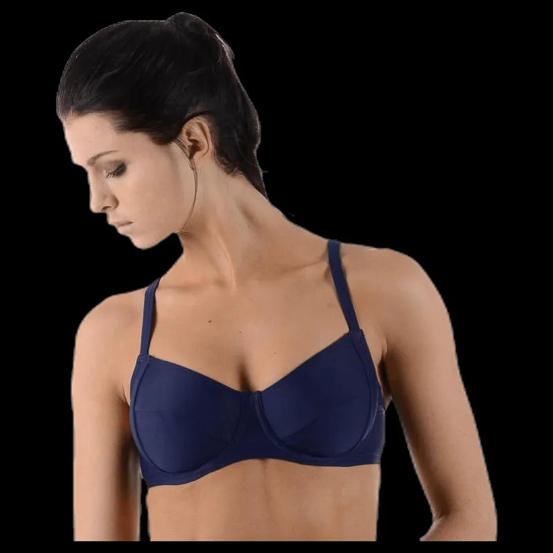 Abecita Alanya Wire Bra Blue Blå Hot