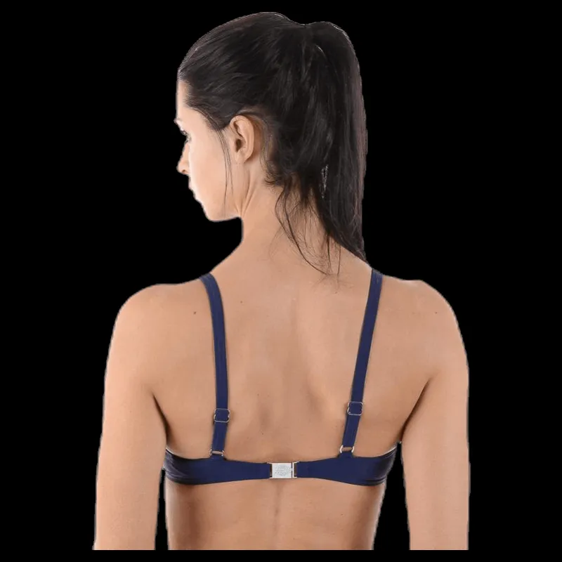 Abecita Alanya Wire Bra Blue Blå Hot