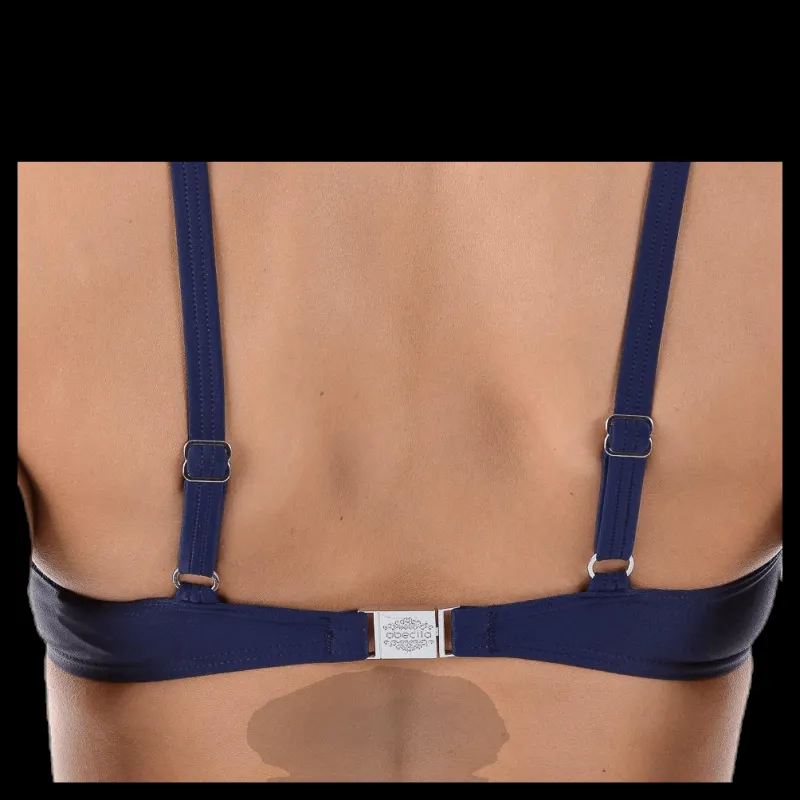 Abecita Alanya Wire Bra Blue Blå Hot