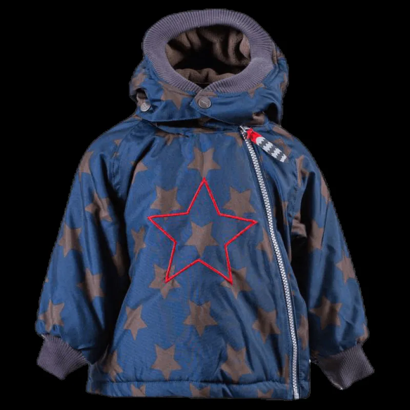 Outlet Racoon Alban Star Jacket Blue Blå