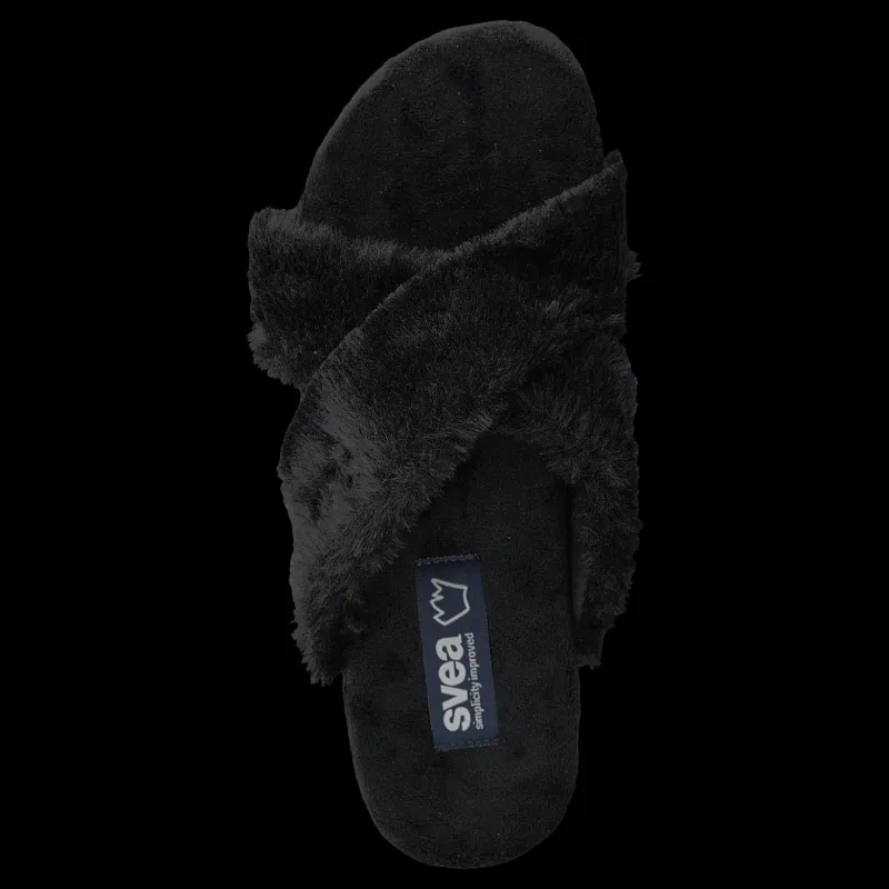 Svea Alex Cross Fur Black Svart Hot
