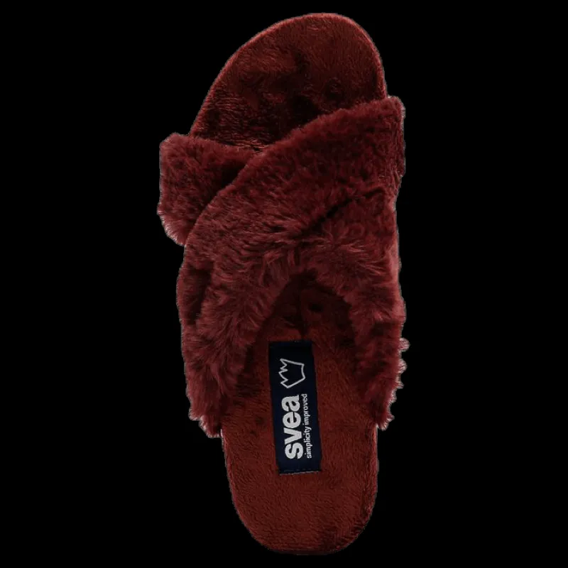 Hot Svea Alex Cross Fur Red Röd