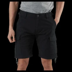 Jack & Jones Alfa Cargo Shorts Black Svart Sale