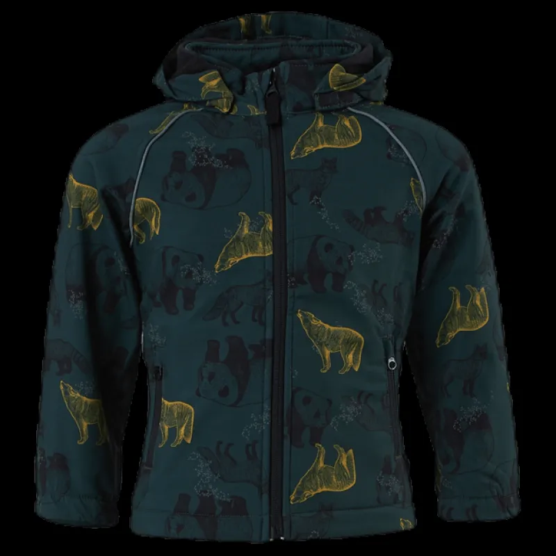 Sale Name It Alfa Jacket Animal Mix Blue Blå