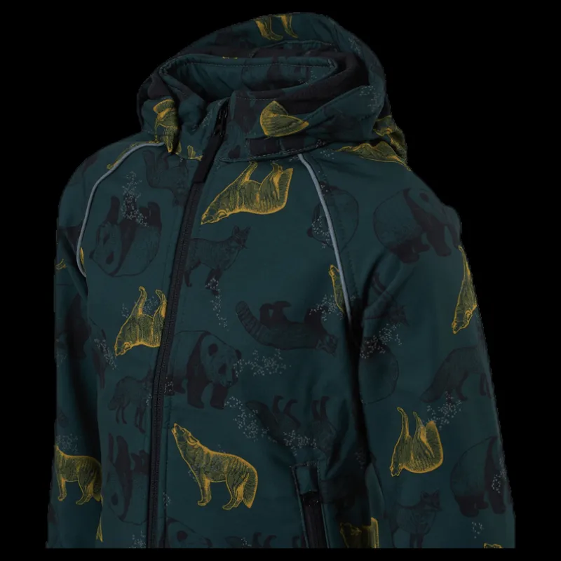Sale Name It Alfa Jacket Animal Mix Blue Blå