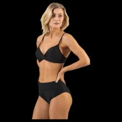 Waikani Beachwear Alie Foldable Brief Black Svart Outlet