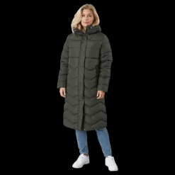 Tuxer Alissa Reco Jacket Dark Olive Grå