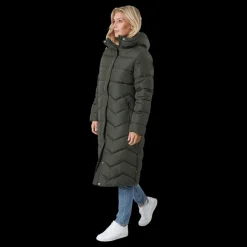 Tuxer Alissa Reco Jacket Dark Olive Grå