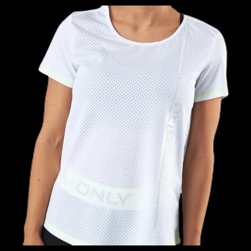 Hot Only Play Alix Ss Training Tee White Vit